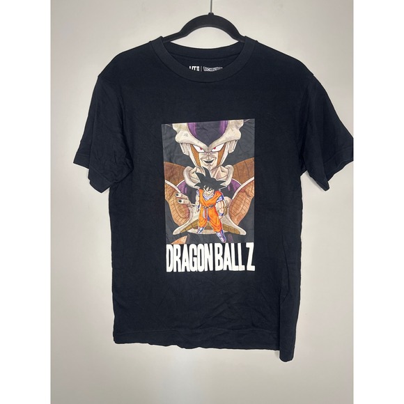 Dragon Ball Z Goku Frieza UT Uniqlo Graphic T Shirt Anime Manga Mens Small S - Picture 1 of 6